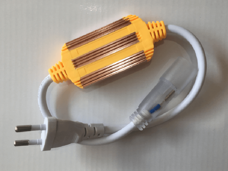 how to add power supply to led light strip series