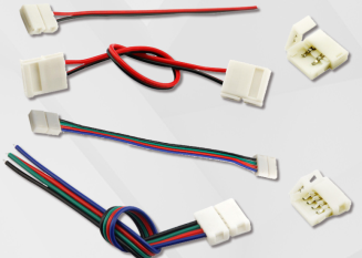 how to connect led light strip to power supply