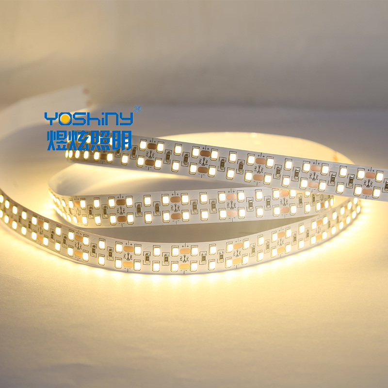 Two rows LED strip light SMD2835 240led/M reliability, Long lifespan