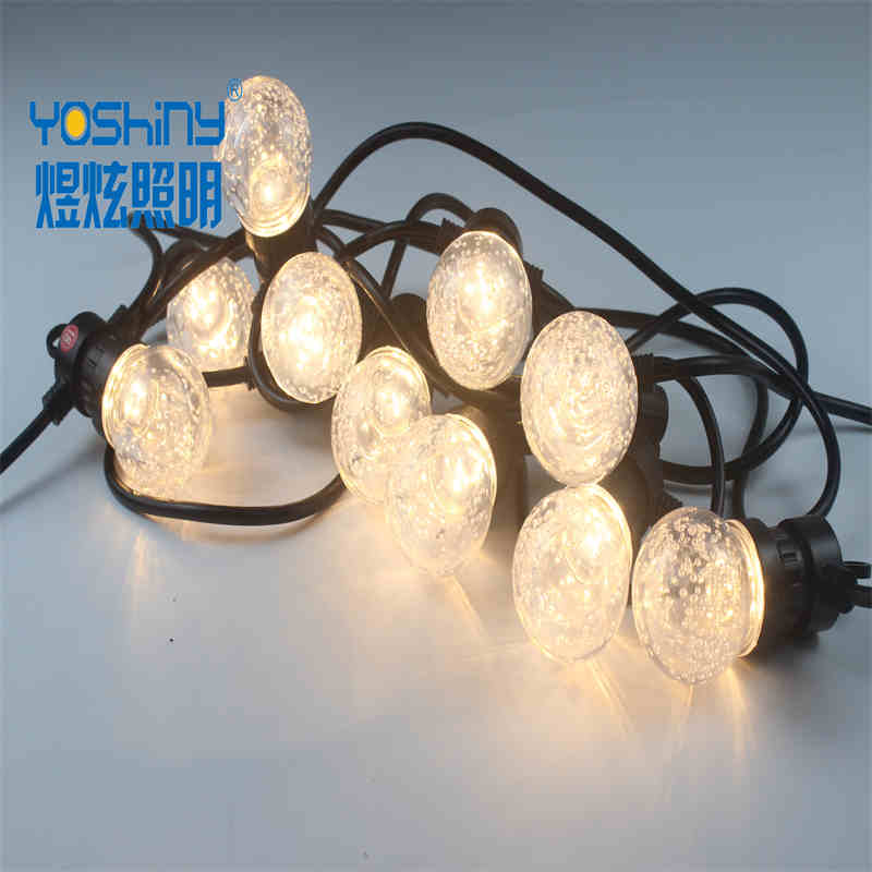 LED Strings Light  E27  24V with bubble