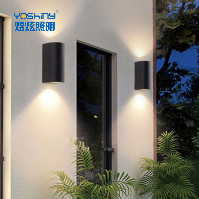 black Modern LED Wall Sconce Lighting Fixtures Aluminum
